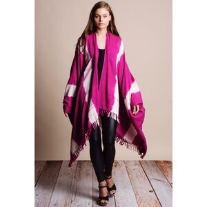 Handmade Woven Poncho Kimono